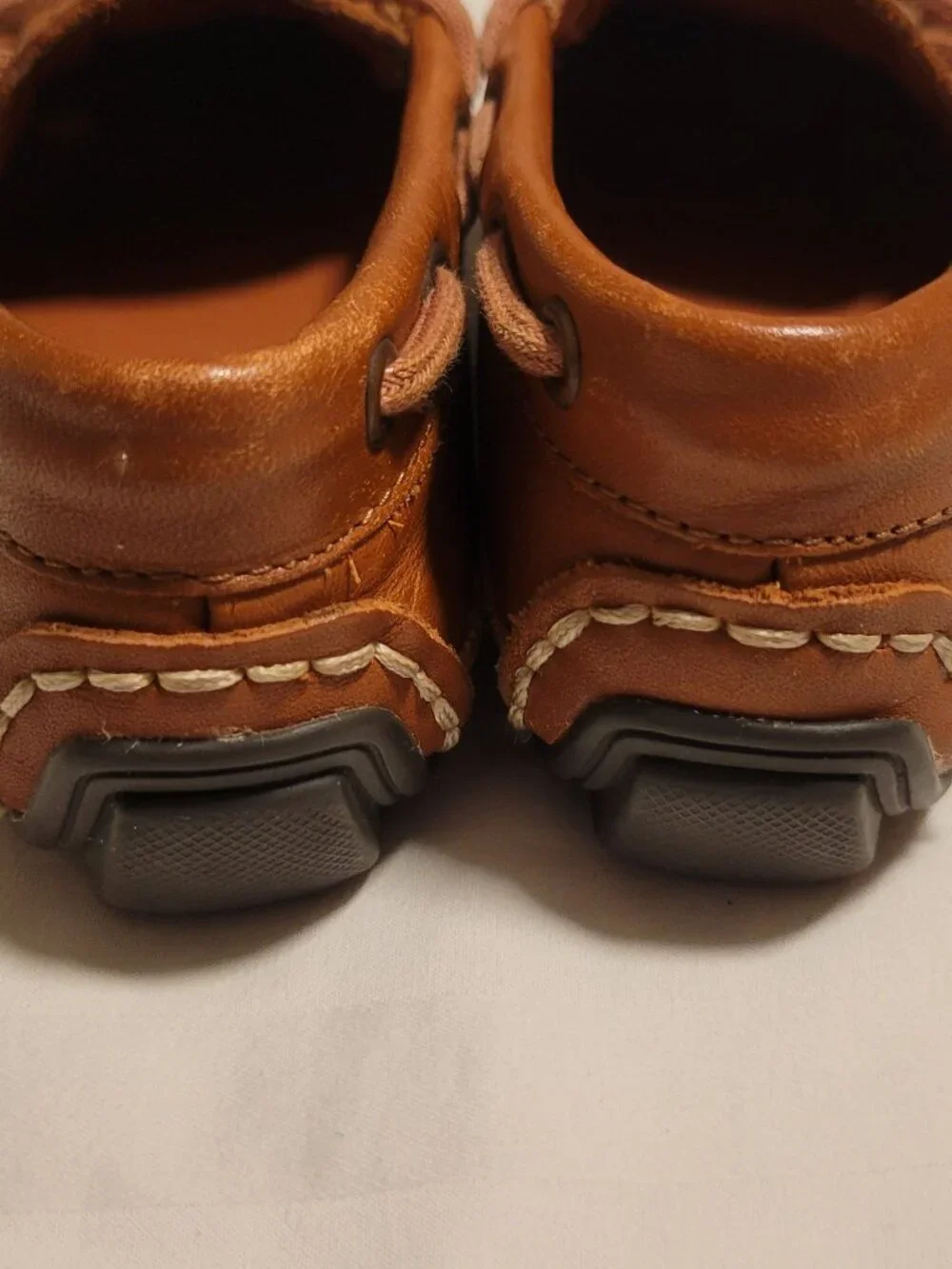 Cole Haan Tan Leather Moccasin Loafers Toddler Boys 8.5Y
